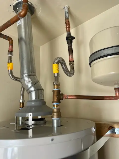 Water heater installation and plumbing repair in Old Town Meridian
